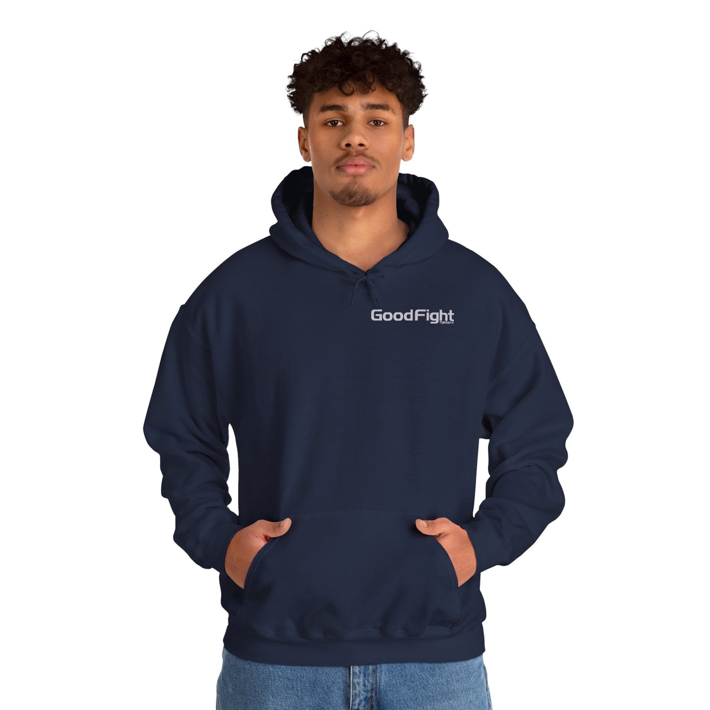 Fight the Good Fight Inspirational Unisex Heavy Blend™ Hoodie