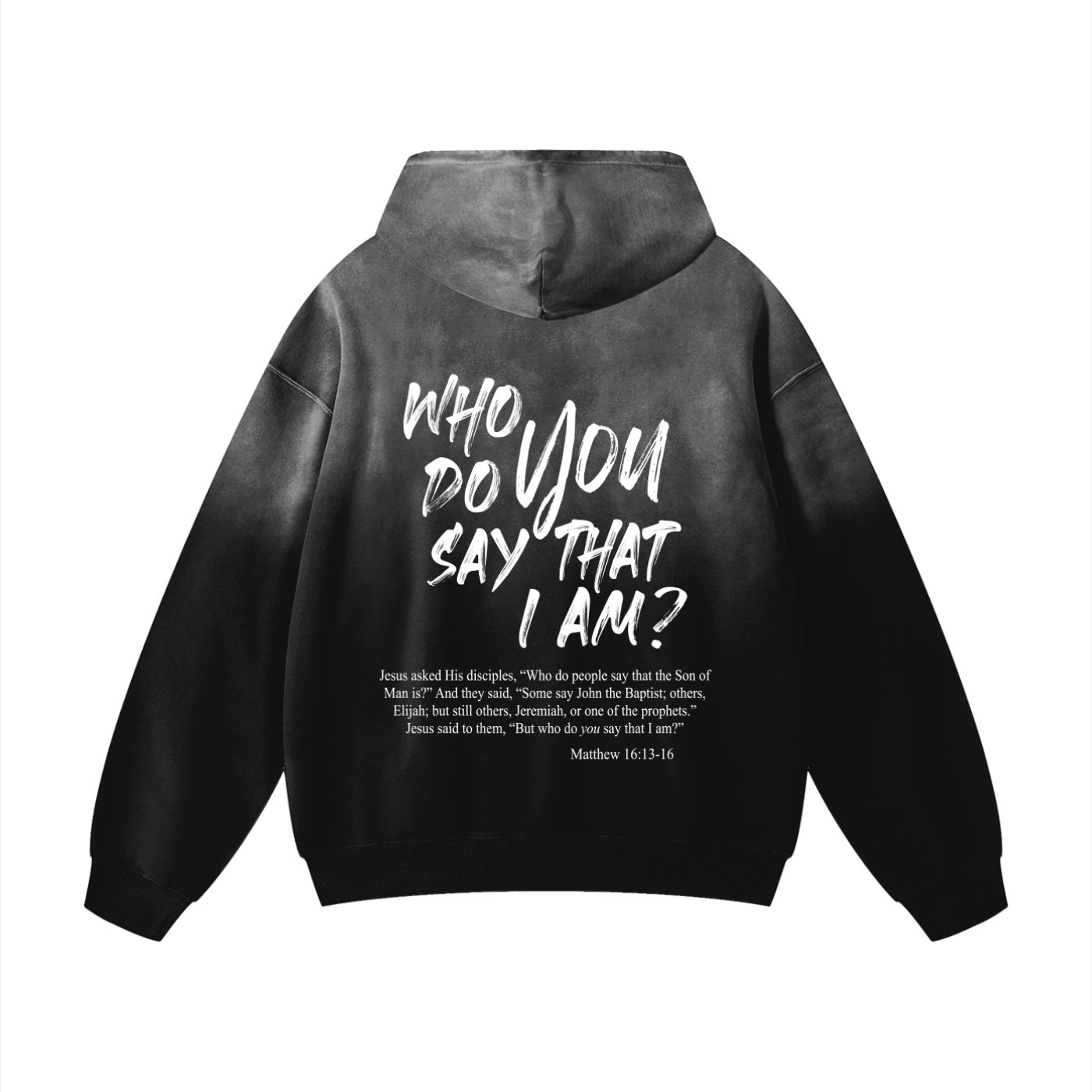 Who Do You Say That I Am? Premium Hoodie