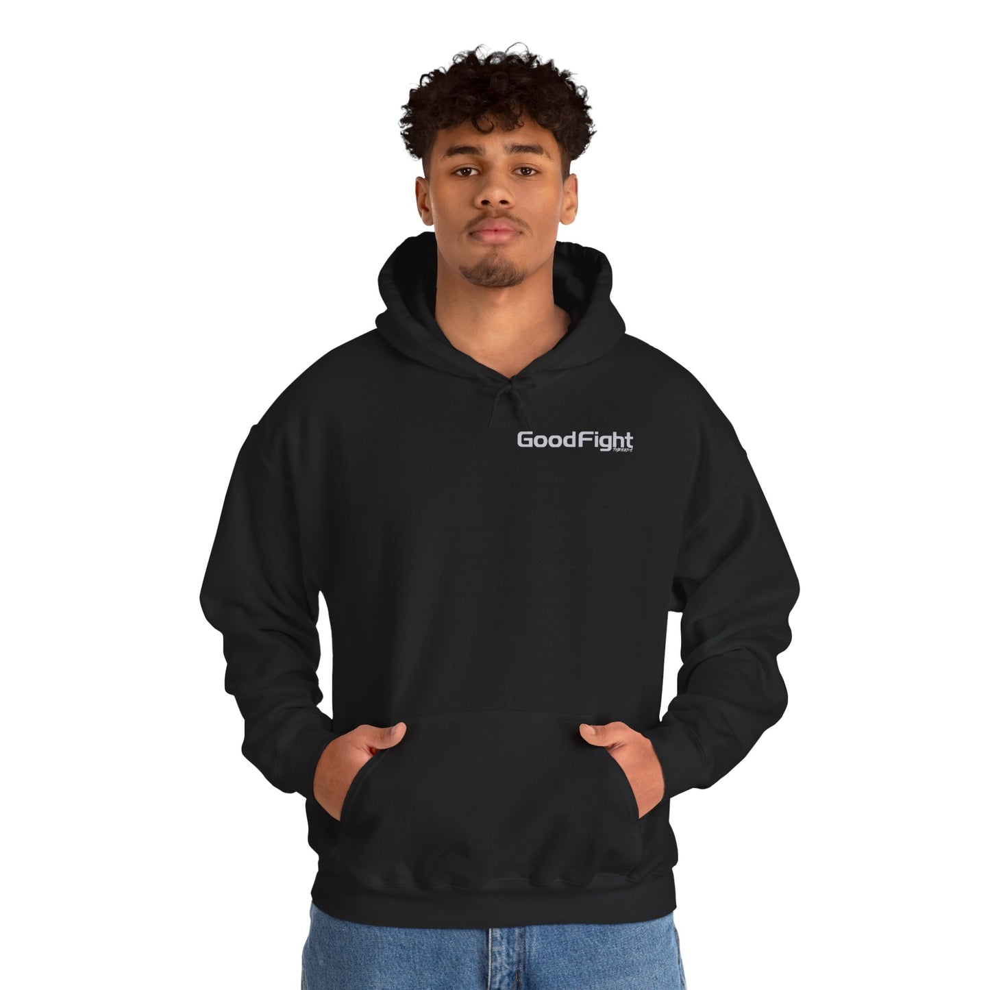 Fight the Good Fight Inspirational Unisex Heavy Blend™ Hoodie