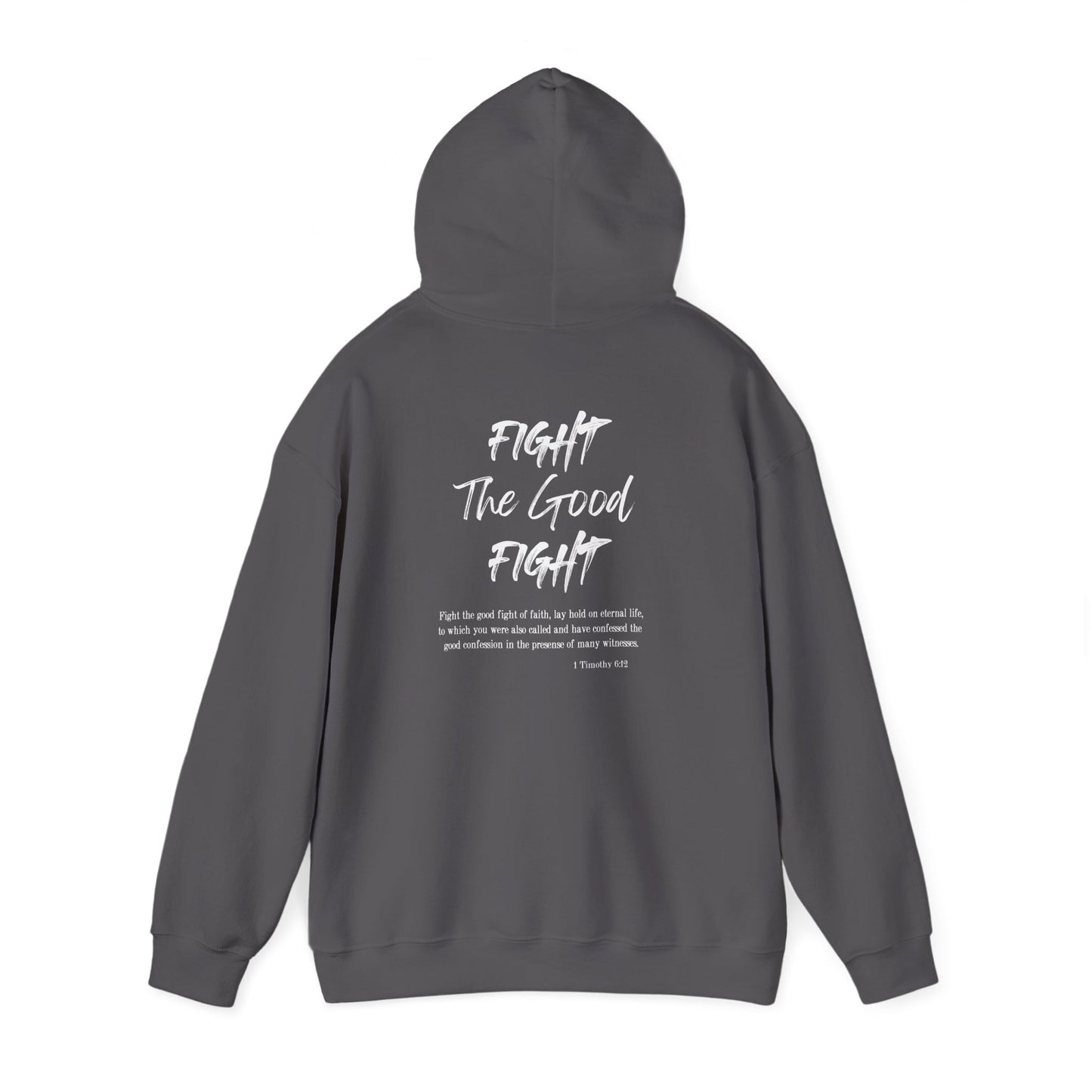 Fight the Good Fight Inspirational Unisex Heavy Blend™ Hoodie