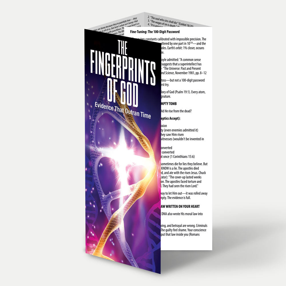 The Fingerprints of God: Evidence That Outran Time