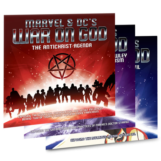 Marvel & DC's War on God 3-Pack Bundle