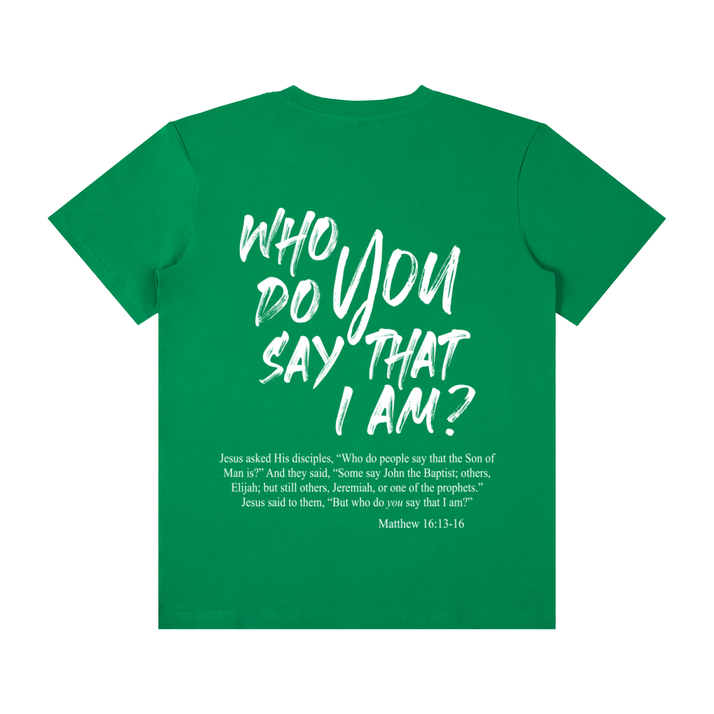 Who Do You Say That I Am? | Unisex Classic Cotton T-Shirt